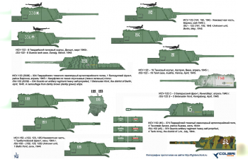 Декаль для ISU-152/ ISU-122 Part II