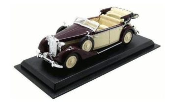 MERCEDES-BENZ 320D (1937), Legendarne Samochody 58, cream / brown