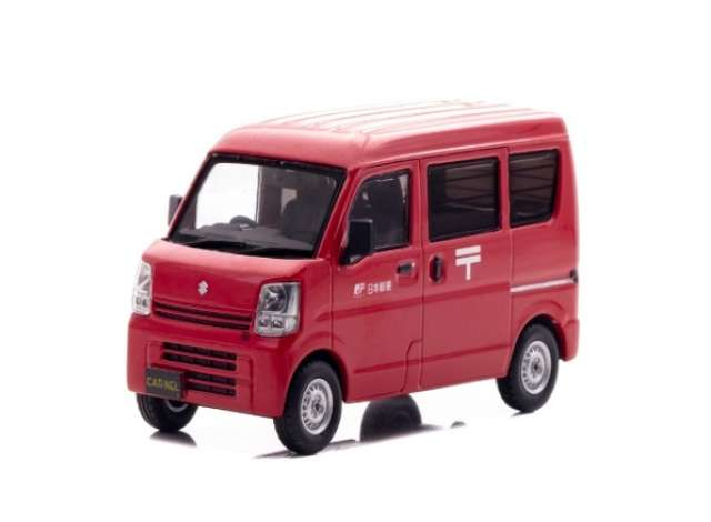 SUZUKI Every (DA17V) Japan Postal Delivery Vehicle *Kei Car* (2015), red