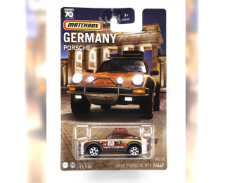 PORSCHE 911 930 Turbo Rally №85 Racing (1985), Copper