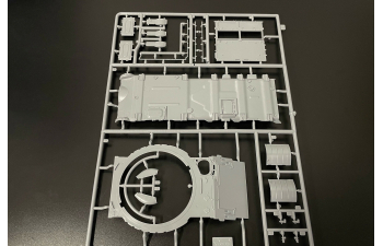 Сборная модель Советский основной боевой танк Т-62М