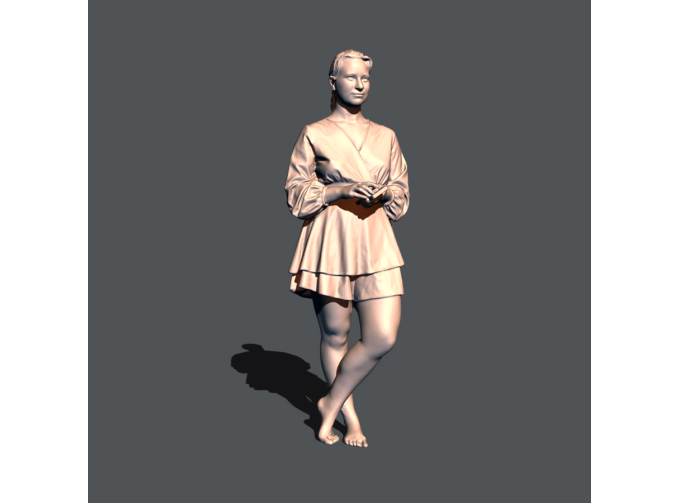 Фигурка Анечка, неокрашенная