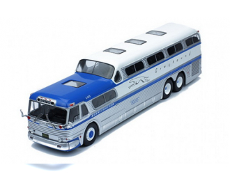 GM PD-4501 "GREYHOUND SCENICRUISER" 1956 Blue/White