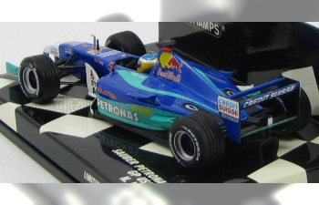 SAUBER F1 C21 Petronas N 7 Gp Usa (2002) N.Heidfeld, Blue Met Green