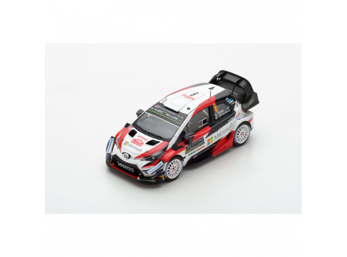 Toyota Yaris WRC Toyota GAZOO Racing WRT #8 2nd Rally Monte Carlo 2018 O. Tänak - M. Järveoja