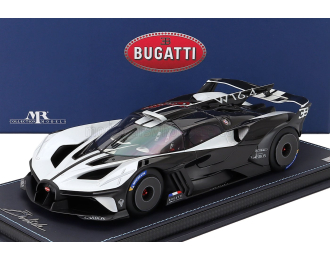 BUGATTI Bolide W16.4 8.0 Four-turbo 1850hp 500km/h (2020) - Con Vetrina - With Showcase, Quartz White Black