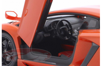 LAMBORGHINI Aventador (2011), orange