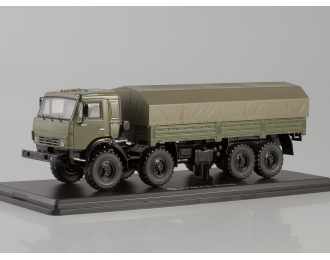 Камский грузовик 6350 8х8 Мустанг, хаки