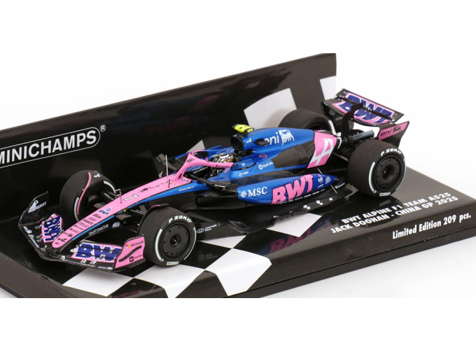 ALPINE F1 A525 №7 GP China, Jack Doohan (2025)