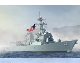 Сборная модель Американский Миноносец USS DDG-82 Lassen