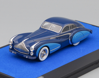 TALBOT LAGO T26 Grand Coupe Saoutchik (1948), blue / light blue