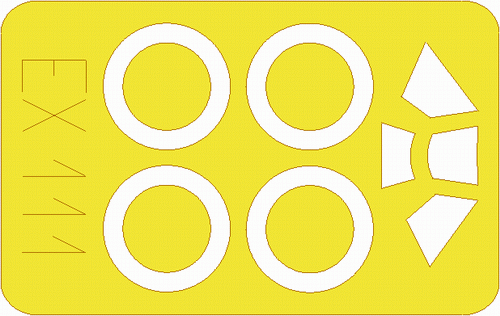 Окрасочная маска Итальянский истребитель Fiat CR.42 Falco