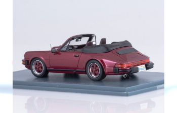 PORSCHE 911 Cabio Federal Red Metallic 1985