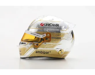 MINI HELMET Lewis Hamilton Scuderia Ferrari HP Abu Dhabi GP (2025)
