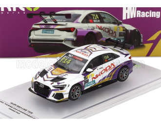 AUDI A3 Rs3 Nkoda N 714 Racing (2024), White Purple