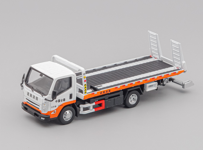JMC KaiRui Wrecker Truck "China Highway", white / orange