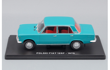 FIAT 125P 1970, Легендарные Советские Автомобили 87, green