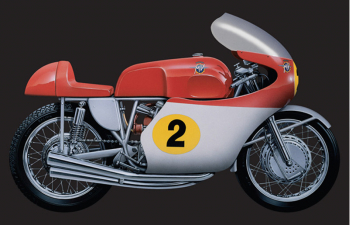 Сборная модель Мотоцикл MV AGUSTA 500 cc. 4 CYLINDERS - 1964