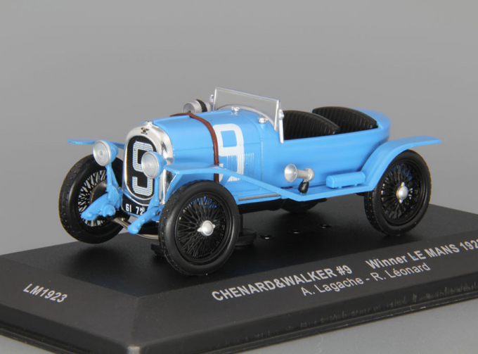 CHENARD & WALCKER Sport #9 A.Lagache - R.Leonard SA Winner 24h Le Mans (1923), blue