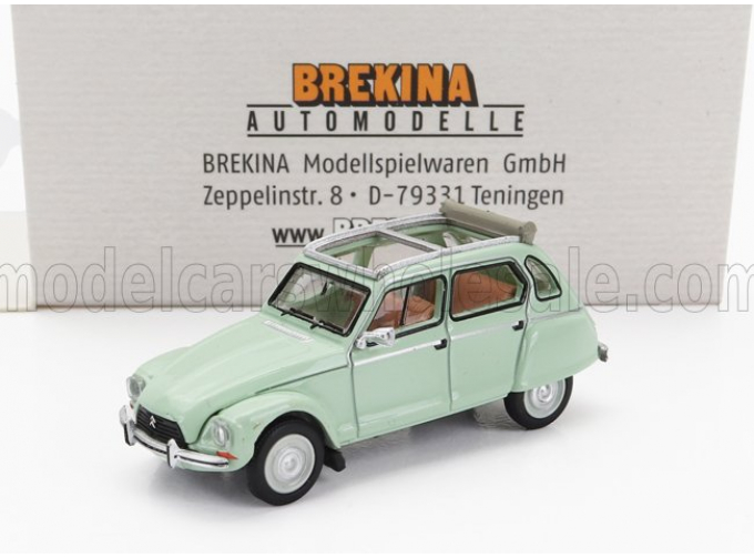 CITROEN Dyane Open Roof 1967, Green