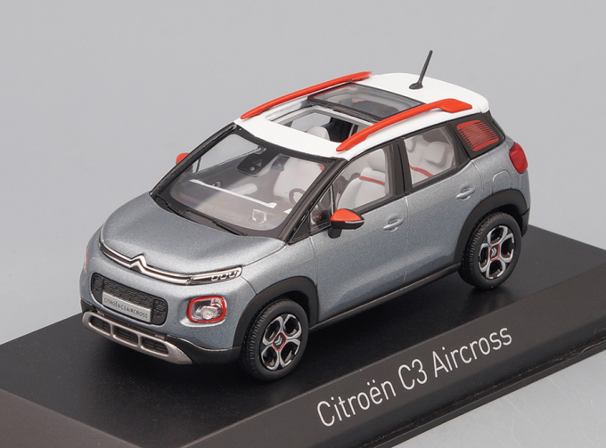 CITROEN C3 Aircross (кроссовер) 2017 Grey & White Roof