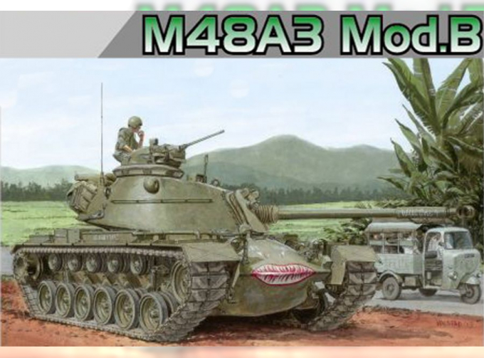 Сборная модель Танк M48A3 Mod.B