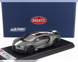 BUGATTI Chiron Sport Les Legendes Du Ciel (2018), Gris Serpent - Matt Grey White