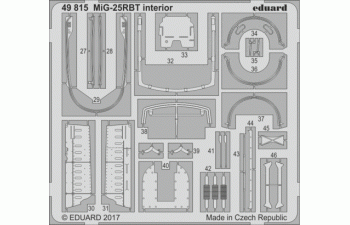 Набор для доработки - Советский самолет радиотехнической разведки МиГ-25РБТ