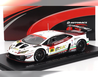 LAMBORGHINI Lamborghini Gt3 Team Jloc №88 Winner Gt300 Super Gt (2021) Takashi Kogure - Yuya Motojima, White Red