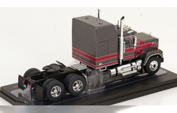 MACK Magnum Superliner Tractor Truck 3-assi (1985), Grey Red