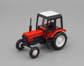 Трактор МТЗ-82, красный / черный