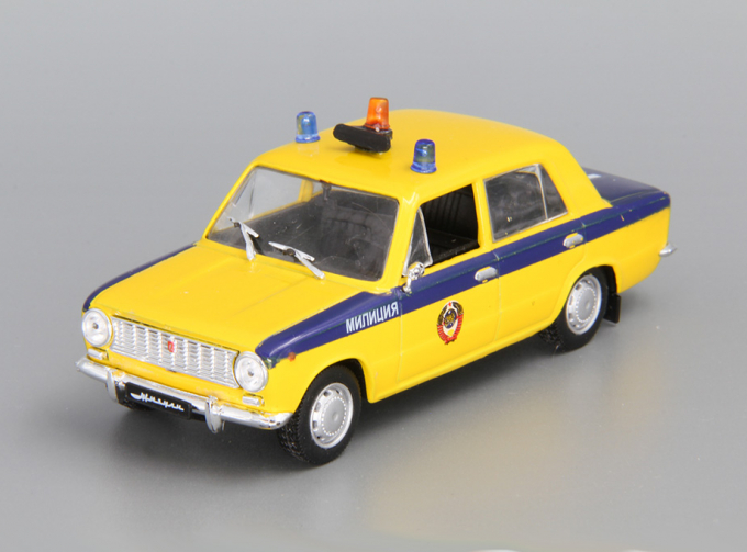Волжский 2101 Милиция, Автомобиль на службе 18, желтый