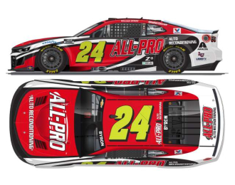 Chevrolet #24 William Bryron *All-Pro*, red/white/yellow 2025