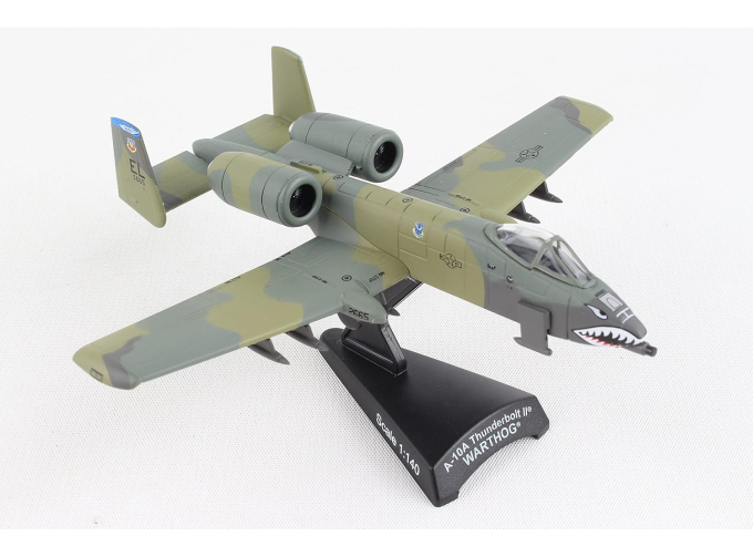 A-10A Thunderbolt 11 Warthog "Flying Tigers" 1:140 Diecast Model Plane