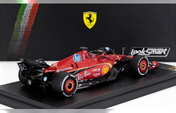 FERRARI F1 Sf-24 Team Scuderia Ferrari №16 3rd Abu Dhabi Gp (2024) Charles Leclerc, Red White Black