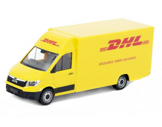 MAN TGE Deutsche Post DHL, yellow