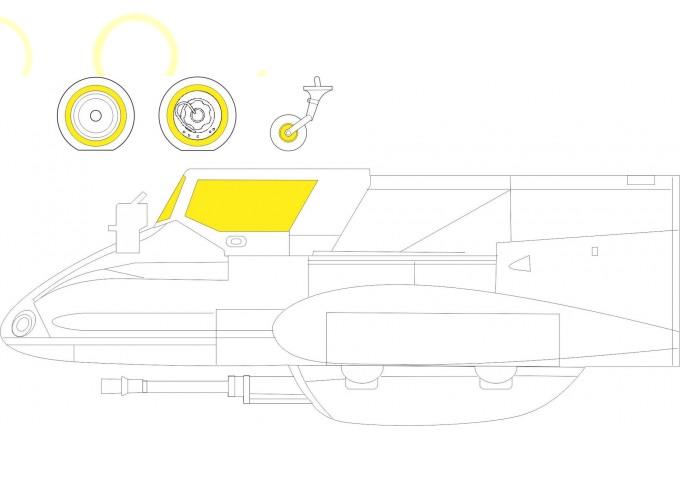 Маска окрасочная для Hs 129B TFace