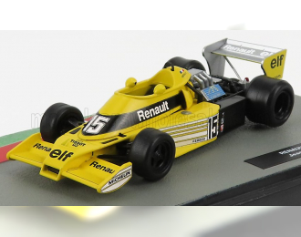 RENAULT F1 Rs01 N 15 Season 1977 Jean Pierre Jabouille, Yellow Black