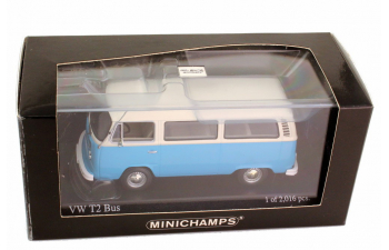 VOLKSWAGEN T2 Bus (1972), white / blue