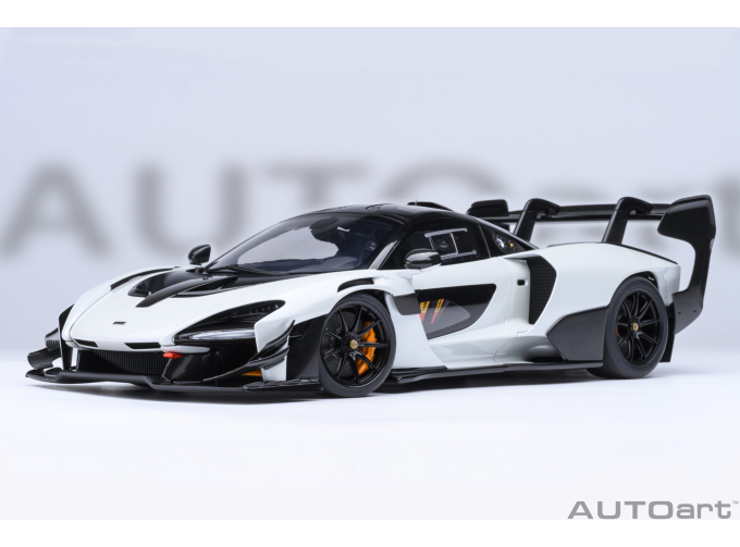 McLAREN Senna GTR (2021), Silica White