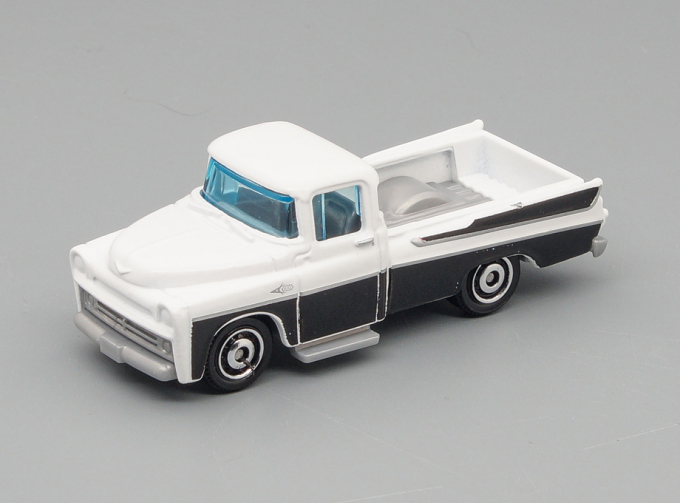 DODGE Sweptside Pickup (1957), white / black