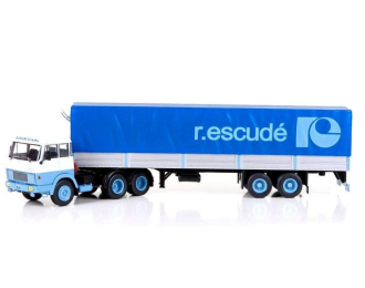 HANOMAG Henschel  HS 19 TS Escude GRENOB, white/blue