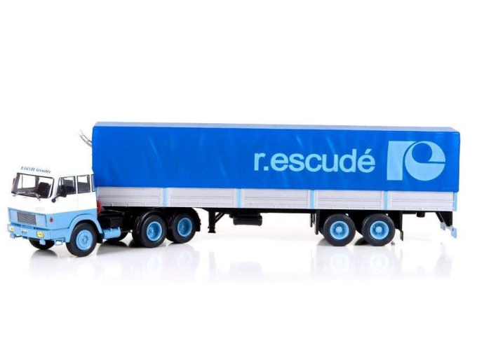 HANOMAG Henschel  HS 19 TS Escude GRENOB, white/blue