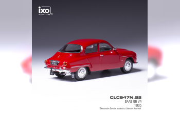 SAAB 96 V4 (1965), red