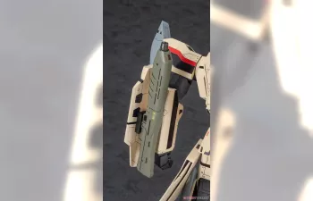 Сборная модель боевого робота YF-19 Battroid "Macross Plus", вселенная Макросс