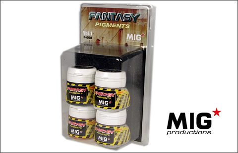 Набор пигментов фэнтэзи №1 (F600 +F601+F602+F603)