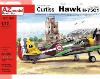 Сборная модель Самолет Curtiss Hawk H-75C1