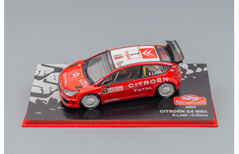 CITROEN C4 WRC #1 S.Loeb - D.Elena (2007) из серии Rallye Monte-Carlo