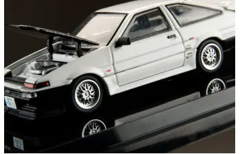 TOYOTA Sprinter Trueno GT APEX (AE86) *DK Tsuchiya Street Tuning* (1998), white
