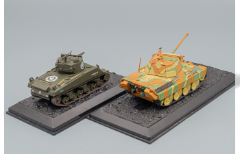 Panzerkampfwagen Panther Aust.A (1944) vs M-4 Sherman (1944), Танки Мира коллекция Спецвыпуск 2 